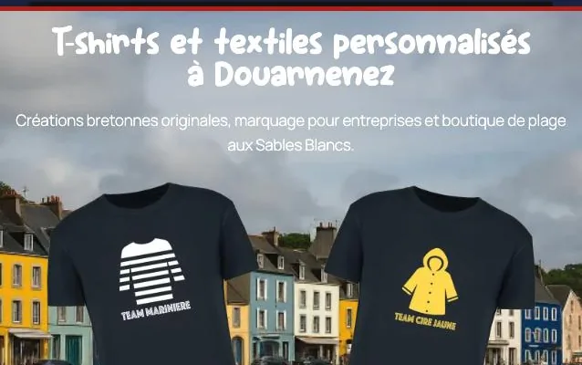 Page d'accueil du site de Breizh Sardin